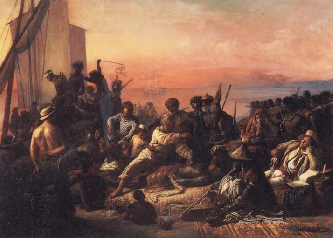 Francois Auguste Biard The Slave Trade